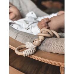 zawieszka drewniana do wózka