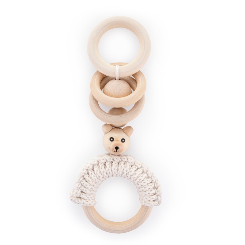 zawieszka drewniana do wózka