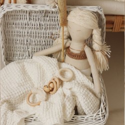 zawieszka drewniana do wózka