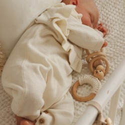 zawieszka drewniana do wózka