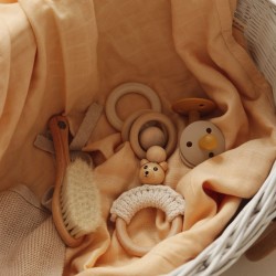 zawieszka drewniana do wózka