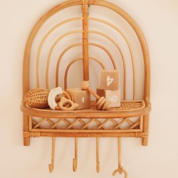 grzechotka drewniana dla niemowlaka