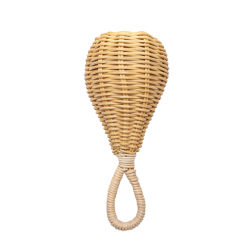 grzechotka rattanowa z dzwoneczkiem